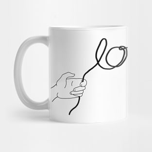 Hands and love Mug